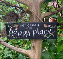Load image into Gallery viewer, Hand painted slates for the garden! - The Illustrated Tree Co