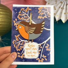 Load image into Gallery viewer, Christmas Robin decorations - The Illustrated Tree Co