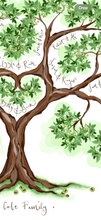 Load image into Gallery viewer, Horse Chestnut tree for 4 generations - The Illustrated Tree Co
