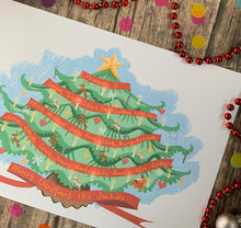 Load image into Gallery viewer, Special Teacher Christmas Tree Gift - The Illustrated Tree Co