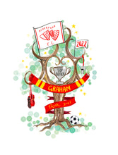 Load image into Gallery viewer, Thank You Gift for Football Coach - The Illustrated Tree Co