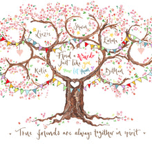 Load image into Gallery viewer, Cherry blossom friendship tree - The Illustrated Tree Co