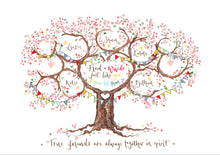 Load image into Gallery viewer, Cherry blossom friendship tree - The Illustrated Tree Co