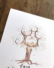 Load image into Gallery viewer, New Born Baby Gift in Yellow - The Illustrated Tree Co