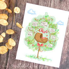 Load image into Gallery viewer, New Born Baby Keepsake Gift - The Illustrated Tree Co