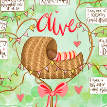 Load image into Gallery viewer, New Born Baby Keepsake Gift - The Illustrated Tree Co