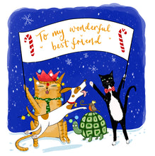 Load image into Gallery viewer, ✨Personalised Christmas Card for 2025! ✨ - The Illustrated Tree Co
