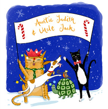 Load image into Gallery viewer, ✨Personalised Christmas Card for 2025! ✨ - The Illustrated Tree Co
