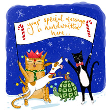 Load image into Gallery viewer, ✨Personalised Christmas Card for 2025! ✨ - The Illustrated Tree Co
