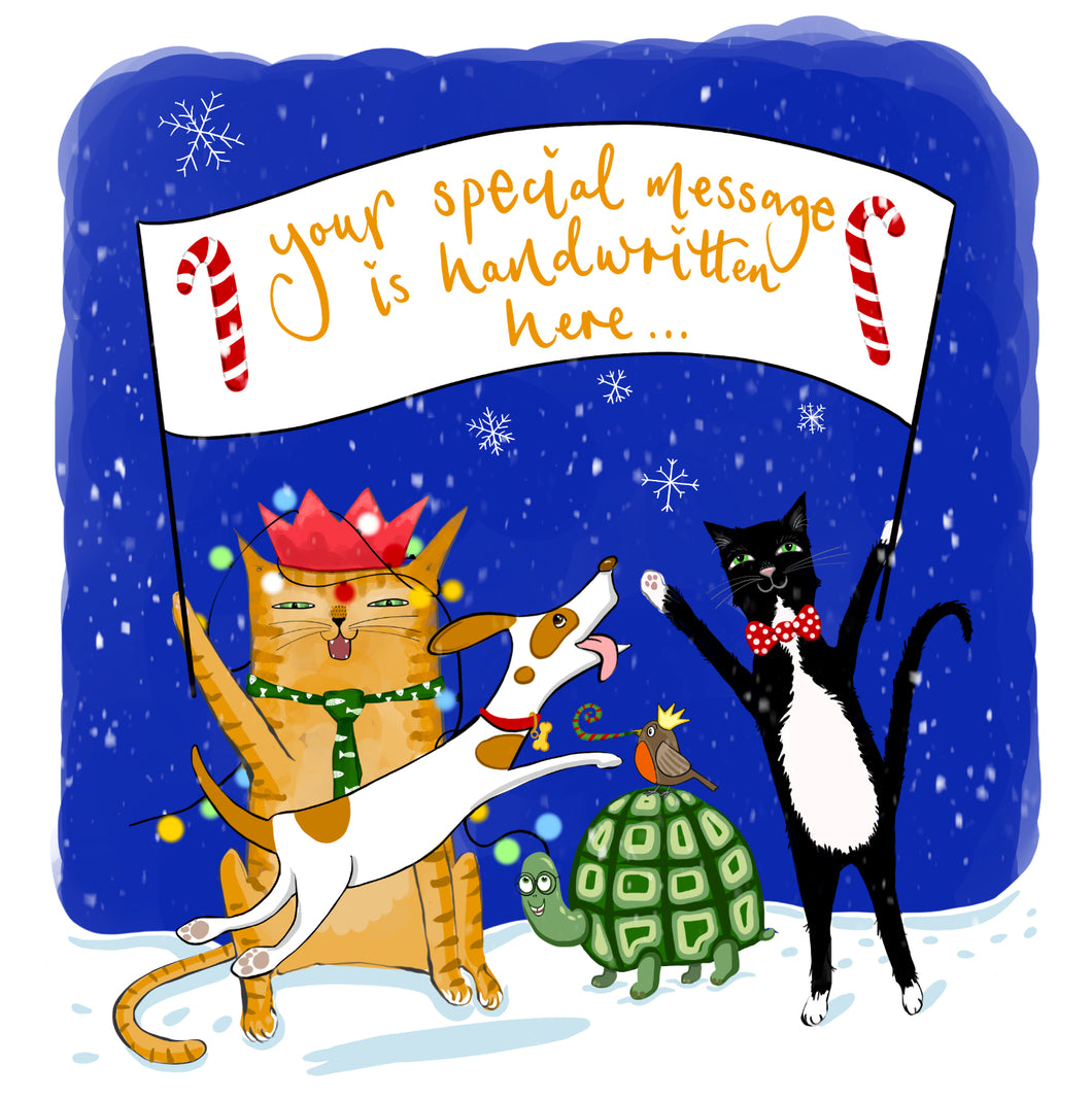 ✨Personalised Christmas Card for 2025! ✨ - The Illustrated Tree Co