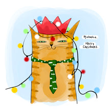 Load image into Gallery viewer, Christmas Cat and Dog card set! - The Illustrated Tree Co
