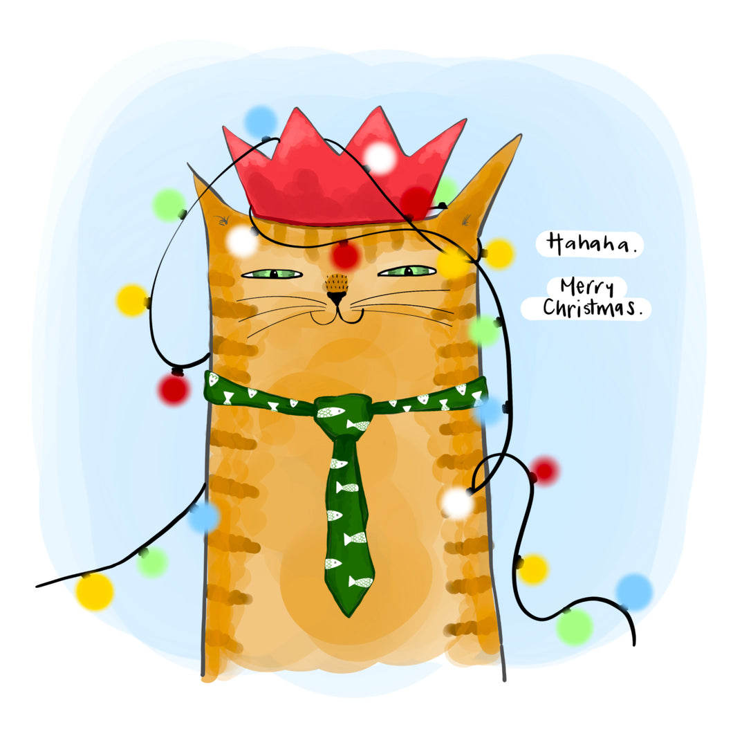 Christmas Cat and Dog card set! - The Illustrated Tree Co