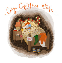 Load image into Gallery viewer, Cosy Christmas card set! - The Illustrated Tree Co
