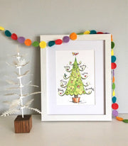 Personalised Christmas Keepsake Gift - The Illustrated Tree Co