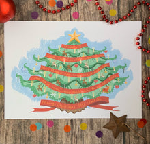 Load image into Gallery viewer, Special Teacher Christmas Tree Gift - The Illustrated Tree Co
