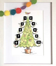 Load image into Gallery viewer, Personalised Christmas Keepsake Gift - The Illustrated Tree Co
