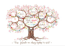 Load image into Gallery viewer, Cherry blossom friendship tree - The Illustrated Tree Co
