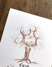 Load image into Gallery viewer, New Born Baby Gift in Yellow - The Illustrated Tree Co
