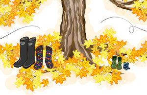Add Your Welly Boots!! - The Illustrated Tree Co